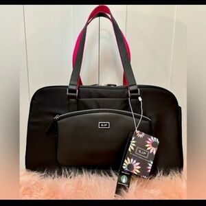 Sarah Jessica Parker Convertible Large Weekender Bag with Removable Strap Brand